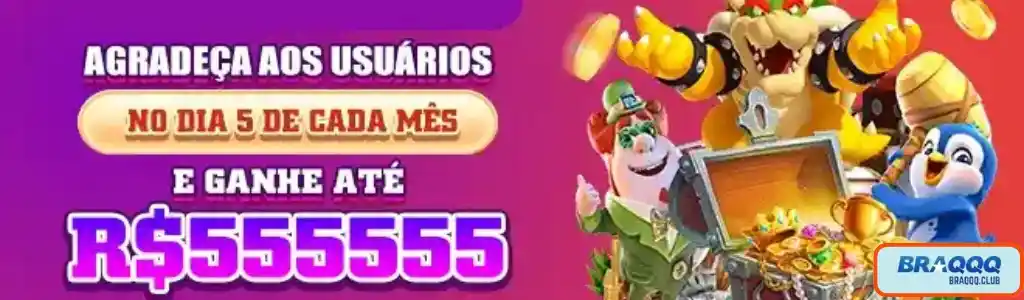 Tela de promoções com bônus e ofertas especiais no BRAQQQ cassino