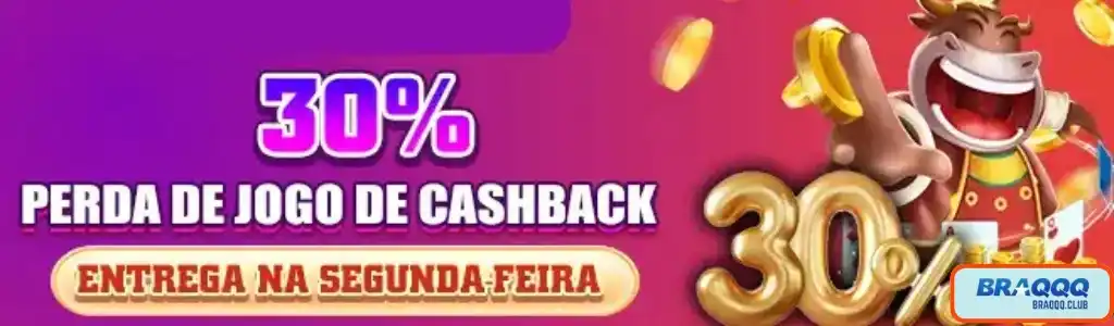Tela de promoções com bônus e ofertas especiais no BRAQQQ cassino