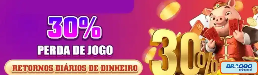 Banner de bônus de boas-vindas e promoções semanais BRAQQQ cassino